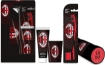 AC MILAN COFANETTO REGALO PER L'IGIENE ORALE DENTIFRICIO 75 ML + SPAZZOLINO + COPPETTA PER SPAZZOLINO + BORSA PER COSMETICI