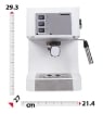 TERMOZETA MACCHINA CAFFE ESPRESSO 950W CON DOPPIO SISTEMA DI FUNZIONAMENTO POLVERE/CIALDE 1,5L SERBATOIO 