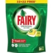 FAIRY DETERSIVO PASTIGLIE LAVASTOVIGLIE BRILLANTANTE 44 CAPSULE LIMONE AZIONE PULENTE AZIONE BRILLANTE OKX