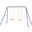 ALTALENA PER BAMBINI 3-8 ANNI CON 2 SEGGIOLINI E 4 PICCHETTI, IN METALLO E PP, 269X160X180 CM