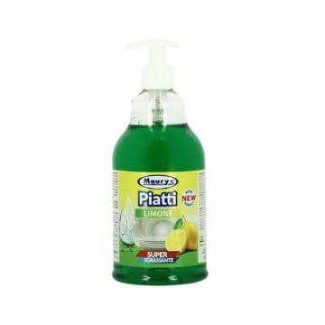 MAURY'S DETERSIVO PER PIATTI CON DOSATORE DA 750 ML SUPER SGRASSANTE LIMONE