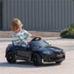 MACCHINA ELETTRICA PER BAMBINI A LICENZA BMW M4 CON TELECOMANDO, CLACSON E FARI, 108X69.5X51 CM, NERA