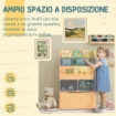 PICCOLA LIBRERIA PER BAMBINI CON RIPIANI E CASSETTO IN MDF, 60X29.9X90CM, ROSA