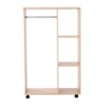 MOBILE APERTO CON STAND APPENDIABITI E 3 RIPIANI 80 X 40 X 128 CM