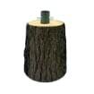 BASE PER ALBERO DI NATALE TRONCO REALISTICO DIAMETRO CM.35X45H PER ALBERI DA 210/240 CM CON KIT DI FISSAGGIO