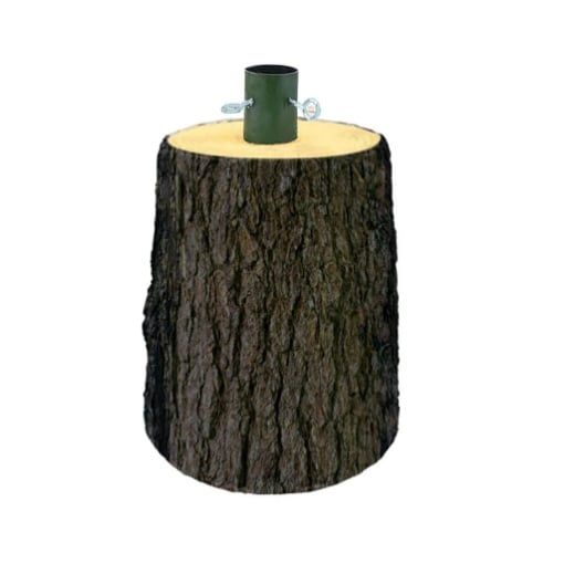 BASE PER ALBERO DI NATALE TRONCO REALISTICO DIAMETRO CM.35X45H PER ALBERI DA 210/240 CM CON KIT DI FISSAGGIO