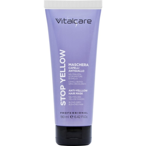 VITALCARE MASCHERA FLASH ANTIGIALLO 190ML NEUTRALIZZA LE SFUMATURE DEL GIALLO OKX