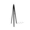 LAMPADA TREPPIEDE DA TERRA COLOR NERO DECO 134,5H CM