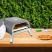 COOKING FORNO PIZZA A GAS CON PIETRA REFRATTARIA 4,4 KW DIAMETRO 30 CM IDEALE PER PIZZE USATO COME NUOVO