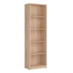 LIBRERIA NEPO CON 5 NICCHIE A GIORNO COLORE ROVERE H197X60X34 CM