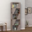 LIBRERIA FRAME COLORE LIGHT MOCHA CON 5 RIPIANI PESO MASSIMO 40 KGL 54 X P 24 X 168 H CM