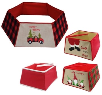 MA MAISON COPRI BASE SOTTOALBERO CHRISTMAS CM 80X60X23 CM STILE NATALIZIO FANTASIA ASSORTITA OKX