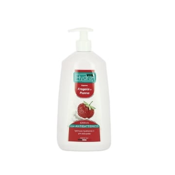 HYDRA VIVA SAPONE ANTIBATTERICO IN FORMATO DA 1000ML FRAGRANZA FRAGOLA E PANNA