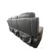 DIVANO CHICAGO 3 POSTI RECLINABILE IN ECOPELLE CAYENNE 20 GR+ 2 RECLINER MANUALI - L 211 X H 100 X P 90 CM