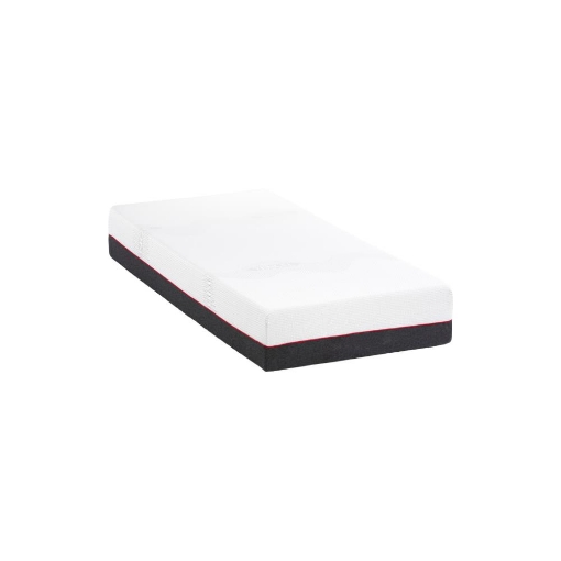 MATERASSO SINGOLO OLMIO IN MEMORY FOAM 25 CM - SPESSORE 5 CM ELASTICIZZATO 80X190X25H CM.