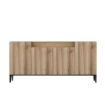 MOBILE DA INGRESSO MADIA ELLARIA 4 ANTE COLORE NOCE + 1 RIPIANO DOPPIA ALTEZZA 160X42X75H CM