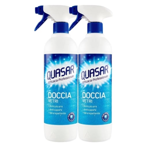 QUASAR SPRAY PER DOCCIA/VETRI BIPACCO 2X580ML SPRAY OKX