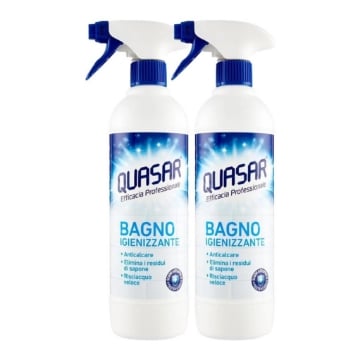 QUASAR SPRAY DETERGENTE BAGNO BIPACCO 2X580ML SPRAY OKX