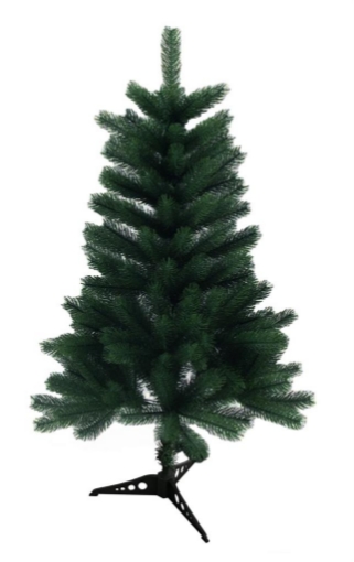 MAURY'S ALBERO CON BASE REALIZZATO IN PLASTICA DA 90 CM IN COLORE VERDE OKXN