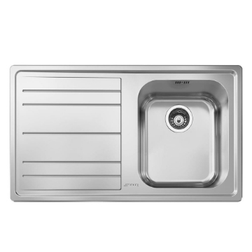 SMEG LAVELLO 86X50 CM 1 VASCA CON GOCCIOLATOIO SINISTRO