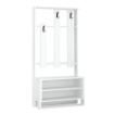 MOBILE DA INGRESSO CHESTER BIANCO 90X36X180
