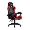 POLTRONA GAMING MEK ROSSA E NERA INCLINAZIONE 150° SEDUTA REGOLABILE MECCANISMO MULTIFUNZIONE PESO MAX 90 KG 