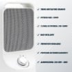 HIGH-TECH TERMOVENTILATORE CERAMICO 750-1500 WATT