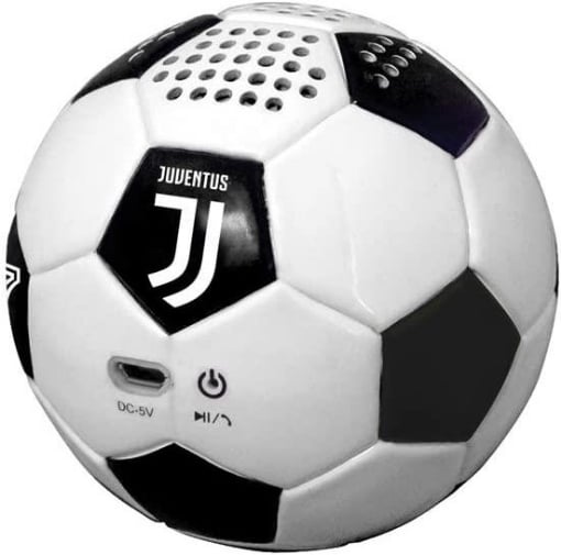 TECHMADE FOOTBALL SPEAKER A FORMA DI PALLONE DA CALCIO JUVENTUS