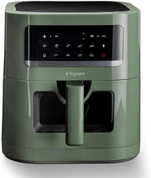 TOGNANA IRIDEA FRIGGITRICE AD ARIA 7 LITRI 1800W VERDE OKX