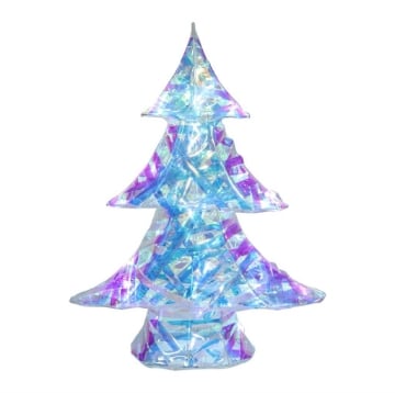 MA MAISON SHINY ALBERO LUMINOSO IRIDESCENTE CON 25 LED 48H CM A BATTERIA OKXL