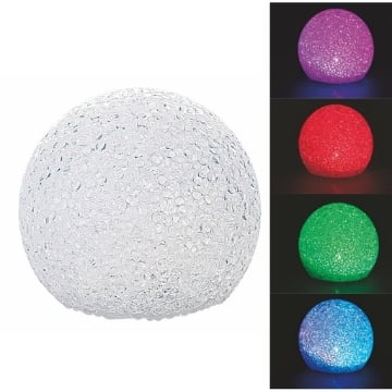 HIGH TECH SFERA LED MULTICOLOR CON CAMBIO COLORE RGB CM.10 OKXL 