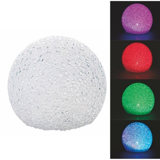 HIGH TECH SFERA LED MULTICOLOR CON CAMBIO COLORE RGB CM.10 OKXL 