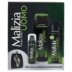 MALIZIA UOMO PROFUMO D'INTESA VETYVER SCHIUMA DA BARBA 50ML + DEODORANTE 175ML + DOCCIA SHAMPOO + PORTA SCARPE 250 ML OKX