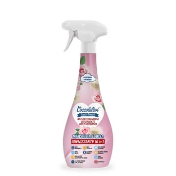 SGRASSATORE IN SPRAY COCCOLATEVI DA 750ML MARSIGLIA E ROSA IGIENIZZANTE OKX