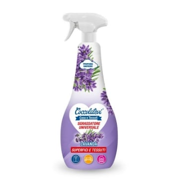 SGRASSATORE IN SPRAY COCCOLATEVI DA 750ML LAVANDA IGIENIZZANTE PER SUPERFICI E TESSUTI OKX