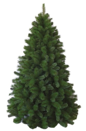 MAURY'S ALBERO DI NATALE EVEREST/CANADA COLORE VERDE ARTIFICIALE 210 CM