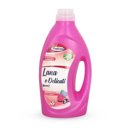 MAURY'S DETERSIVO LIQUIDO PER BUCATO IN FORMATO DA 2 LITRI LANA E DELICATI 36 LAVAGGI OKX