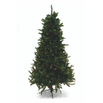 NEVADA ALBERO DI NATALE IN PVC CON 1148 RAMI DA 210 CM 