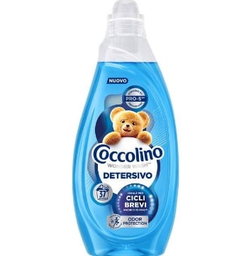 COCCOLINO DETERSIVO LIQUIDO CICLI BREVI DA 1,48LT FOMATO 37 LAVAGGI ODOR PROTECTION