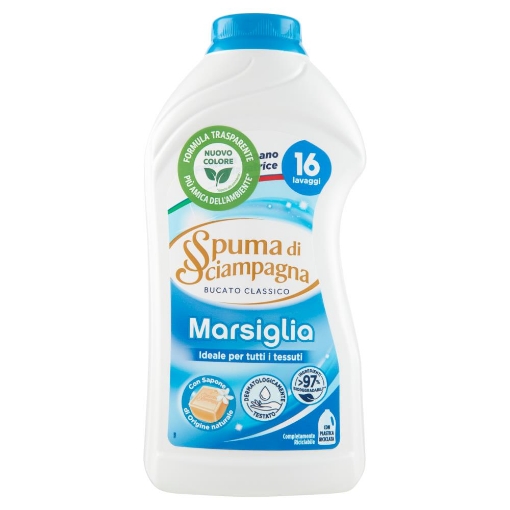 SPUMA DI SCIAMPAGNA MARSIGLIA BUCATO CLASSICO 800 ML LAVATRICE LIQUIDO OKX