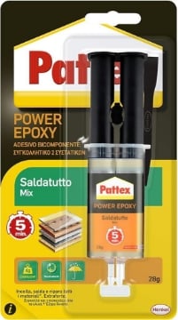 PATTEX POWER EPOXY SALDA TUTTO ISTANT MIX 14 ML