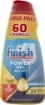 FINISH DETERSIVO GEL LAVASTOVIGLIE LEMON 2X600 ML - 1200 ML LARGE PACK OKX