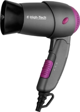 HIGH-TECH ASCIUGA CAPELLI PIEGHEVOLE 1200 W PHON DA VIAGGIO OKX