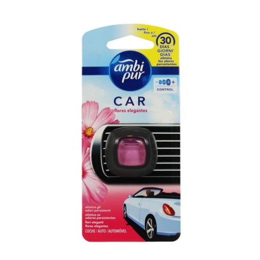 AMBIPUR CAR PROFUMATORE AUTO 30 GIORNI 2ML FIORI ELEGANTI OKX