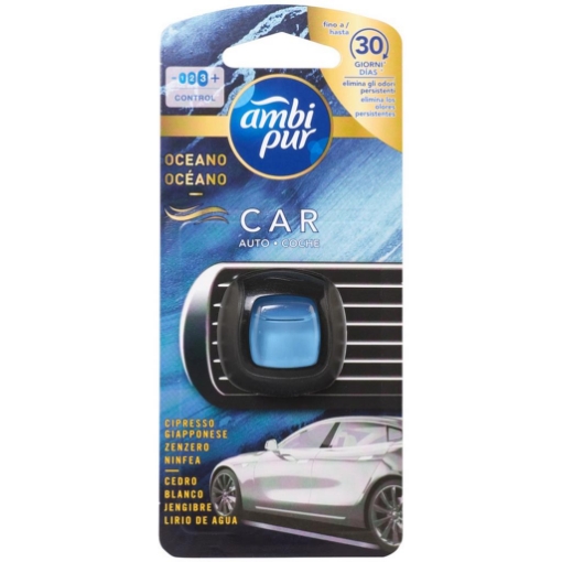 AMBIPUR CAR PROFUMATORE AUTO 30 GIORNI 2ML OCEANO OKX