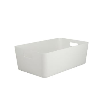 CONTENITORE IN PLASTICA RIGIDA 4,5LT BIANCO 29X19X10H OKX