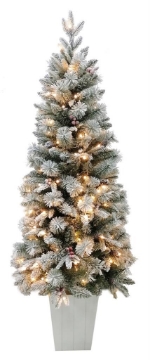 MAURY'S ALBERO MONTECARLO INNEVATO 150 CM CON LED