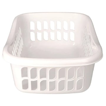 CESTINO BRIO MEDIO MULTIUSO 29X21X10 CM BIANCO PORTABIANCHERIA PORTAOGGETTI