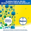 NAPISAN SPRAY 740 ML SGRASSATORE DISINFETTANTE SUPERFICI AL LIMONE ANTI BATTERI E VIRUS AZIONE RAPIDA