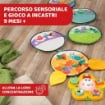 CHICCO TAPPETO SENTIERO DELLE STAGIONI SENSORIALE E INCASTRI 5 TAPPETINI +SUONI E LUCI PER NEONATO E BAMBINI 9+ MESI 